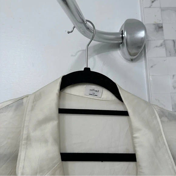Aritzia Wilfred Allusion Top Ivory White Size XS - Picture 8 of 9